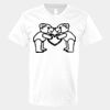 V-Neck Heavy Cotton 100% T-Shirt Thumbnail