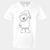 V-Neck Heavy Cotton 100% T-Shirt Thumbnail