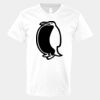 V-Neck Heavy Cotton 100% T-Shirt Thumbnail