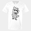 V-Neck Heavy Cotton 100% T-Shirt Thumbnail