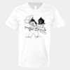 V-Neck Heavy Cotton 100% T-Shirt Thumbnail