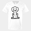 V-Neck Heavy Cotton 100% T-Shirt Thumbnail