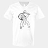 V-Neck Heavy Cotton 100% T-Shirt Thumbnail