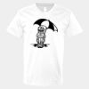 V-Neck Heavy Cotton 100% T-Shirt Thumbnail