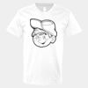 V-Neck Heavy Cotton 100% T-Shirt Thumbnail