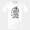V-Neck Heavy Cotton 100% T-Shirt Thumbnail