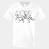 V-Neck Heavy Cotton 100% T-Shirt Thumbnail