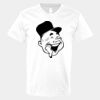 V-Neck Heavy Cotton 100% T-Shirt Thumbnail