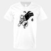 V-Neck Heavy Cotton 100% T-Shirt Thumbnail