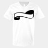 V-Neck Heavy Cotton 100% T-Shirt Thumbnail