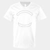 V-Neck Heavy Cotton 100% T-Shirt Thumbnail