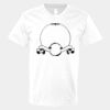 V-Neck Heavy Cotton 100% T-Shirt Thumbnail