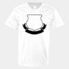 V-Neck Heavy Cotton 100% T-Shirt Thumbnail