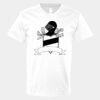 V-Neck Heavy Cotton 100% T-Shirt Thumbnail