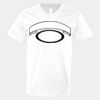 V-Neck Heavy Cotton 100% T-Shirt Thumbnail