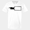 V-Neck Heavy Cotton 100% T-Shirt Thumbnail