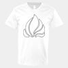V-Neck Heavy Cotton 100% T-Shirt Thumbnail