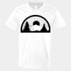 V-Neck Heavy Cotton 100% T-Shirt Thumbnail