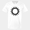 V-Neck Heavy Cotton 100% T-Shirt Thumbnail