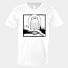 V-Neck Heavy Cotton 100% T-Shirt Thumbnail