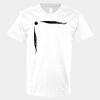V-Neck Heavy Cotton 100% T-Shirt Thumbnail