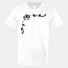 V-Neck Heavy Cotton 100% T-Shirt Thumbnail
