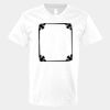 V-Neck Heavy Cotton 100% T-Shirt Thumbnail