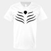 V-Neck Heavy Cotton 100% T-Shirt Thumbnail