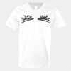 V-Neck Heavy Cotton 100% T-Shirt Thumbnail