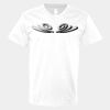 V-Neck Heavy Cotton 100% T-Shirt Thumbnail