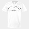 V-Neck Heavy Cotton 100% T-Shirt Thumbnail