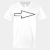 V-Neck Heavy Cotton 100% T-Shirt Thumbnail