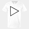 V-Neck Heavy Cotton 100% T-Shirt Thumbnail