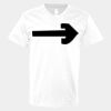 V-Neck Heavy Cotton 100% T-Shirt Thumbnail
