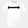 V-Neck Heavy Cotton 100% T-Shirt Thumbnail