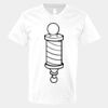 V-Neck Heavy Cotton 100% T-Shirt Thumbnail