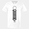V-Neck Heavy Cotton 100% T-Shirt Thumbnail