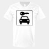 V-Neck Heavy Cotton 100% T-Shirt Thumbnail