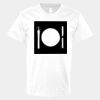 V-Neck Heavy Cotton 100% T-Shirt Thumbnail