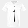 V-Neck Heavy Cotton 100% T-Shirt Thumbnail