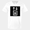 V-Neck Heavy Cotton 100% T-Shirt Thumbnail