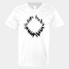 V-Neck Heavy Cotton 100% T-Shirt Thumbnail