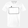 V-Neck Heavy Cotton 100% T-Shirt Thumbnail