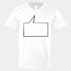 V-Neck Heavy Cotton 100% T-Shirt Thumbnail