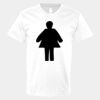 V-Neck Heavy Cotton 100% T-Shirt Thumbnail