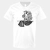 V-Neck Heavy Cotton 100% T-Shirt Thumbnail