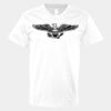 V-Neck Heavy Cotton 100% T-Shirt Thumbnail
