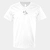 V-Neck Heavy Cotton 100% T-Shirt Thumbnail