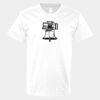 V-Neck Heavy Cotton 100% T-Shirt Thumbnail