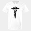 V-Neck Heavy Cotton 100% T-Shirt Thumbnail